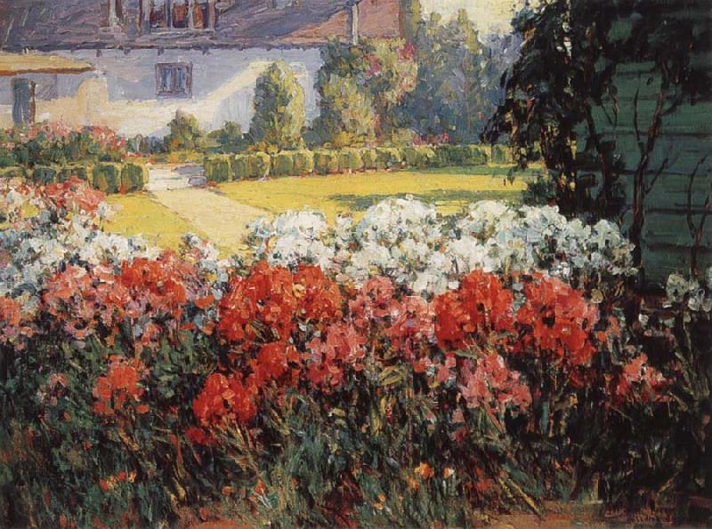 Benjamin C.Brown The Joyous Garden-n-d Spain oil painting art
